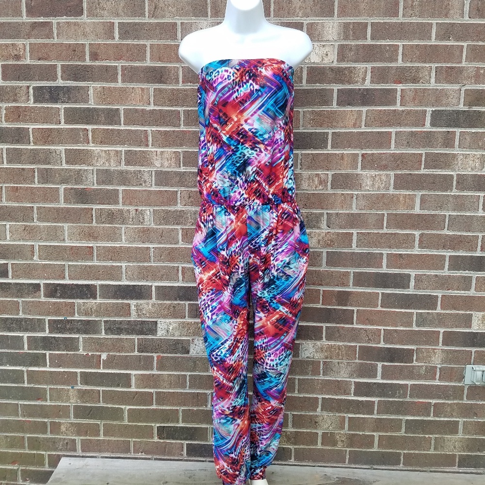 Stilletto's LG Sleeveless Jumpsuit Boho Festival W